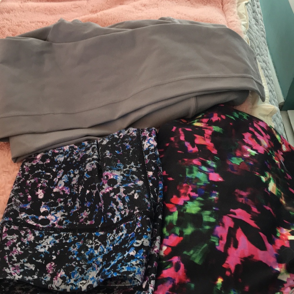 3 pair Fabletics leggings